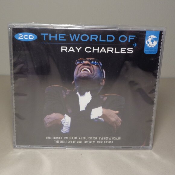 THE WORLD OF RAY CHARLES / New CD / 2 Disc Set / 40 Tracks - Songs - Picture 1 of 16
